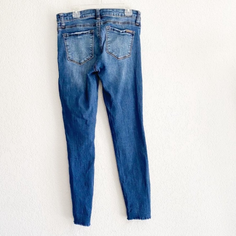 STS Blue Embroidered Floral Skinny ankle Jeans - Picture 8 of 9